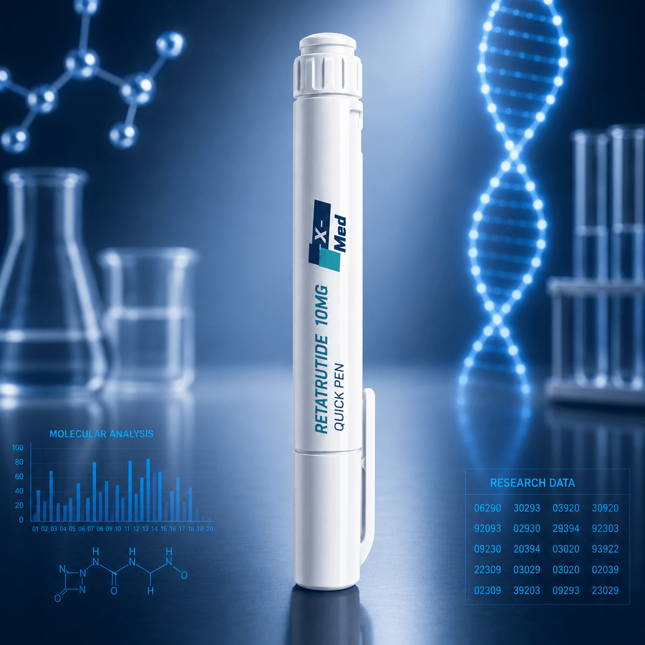 X-Med Retatrutide Quick Pen 10MG – 3ML